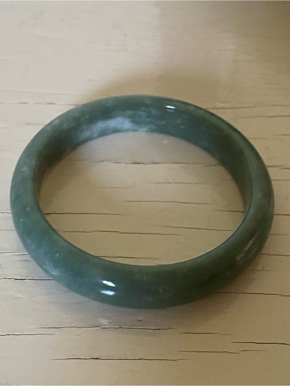 Natural Jade Bangle - Picture 3 of 4